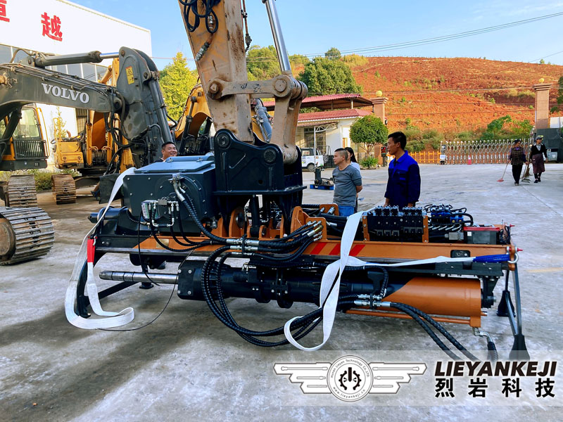 機載式鉆孔劈裂一體機多角度鉆裂，高效率，高性能多角度鉆孔