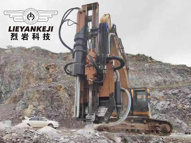 機(jī)載式巖石破碎劈裂機(jī)應(yīng)用于礦山破碎