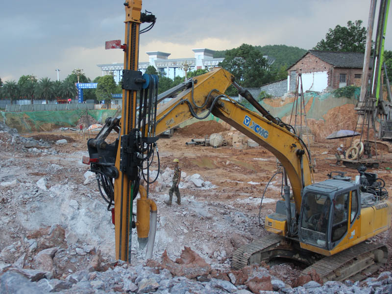 挖機(jī)改鉆機(jī)